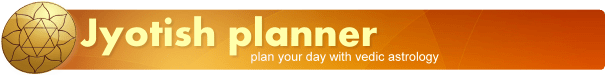 Jyotish Planner