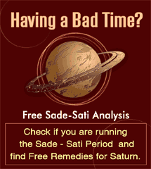 Free Shani Sadesati time