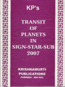 Transit of Planets in Sign-Star-Sub in 2007