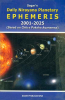 Sagar's Daily Nirayana Planetary Ephemeris 2001-2025